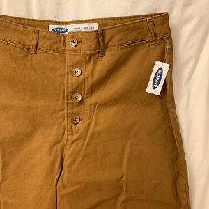 Old Navy: Tall, Wide-Leg Brown Pant (Size: 10)
